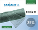 Сетка для затенения KARATZIS 35% (8*50м)