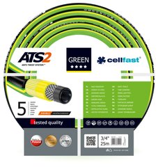 Шланг садовый Cellfast Green ATS2 для полива диаметр 3/4 дюйма, длина 25 м (GR 3/4 25)