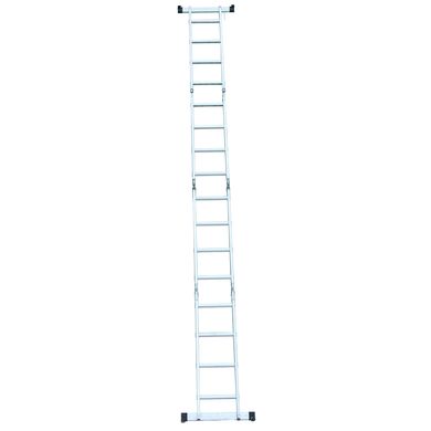 Лестница многоцелевая 4×4 (алюминиевая) FLORA (5031324)