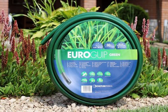 Шланг садовый Tecnotubi Euro Guip Green для полива диаметр 1/2 дюйма, длина 20 м (EGG 1/2 20)