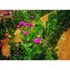 Шпалерная сетка для цветов и вьющихся растений Agreen (белая), ячейка 15х15 см